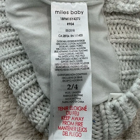 KIDS: Miles Baby Polka Dot Beanie - Picture 5 of 6